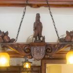 Gaststube, Restaurant, Landgasthof "Zum Goldenen Kreuz" Pfrungen