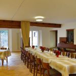 Festsaal für Feierlichkeiten im Landgasthof "Zum Goldenen Kreuz" in Pfrungen