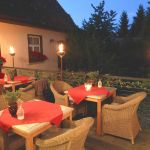 Terrasse am Festsaal, Landgasthof "Zum Goldenen Kreuz"